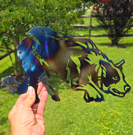 Border Collie Metal Wall Art