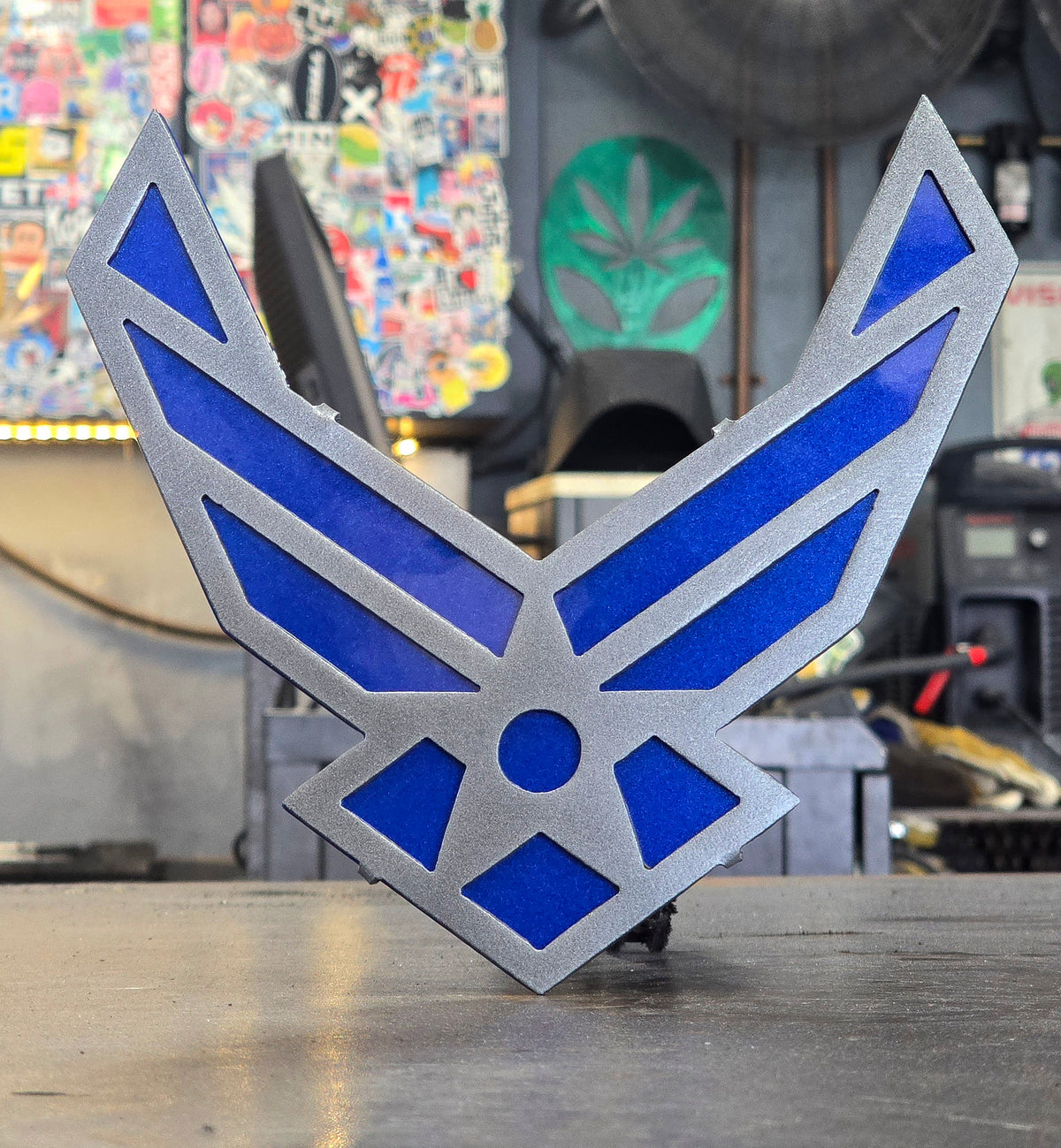 Air Force Metal Hitch Cover