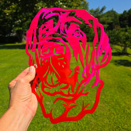 Mastiff Metal Wall Art