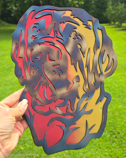 Mastiff Metal Wall Art