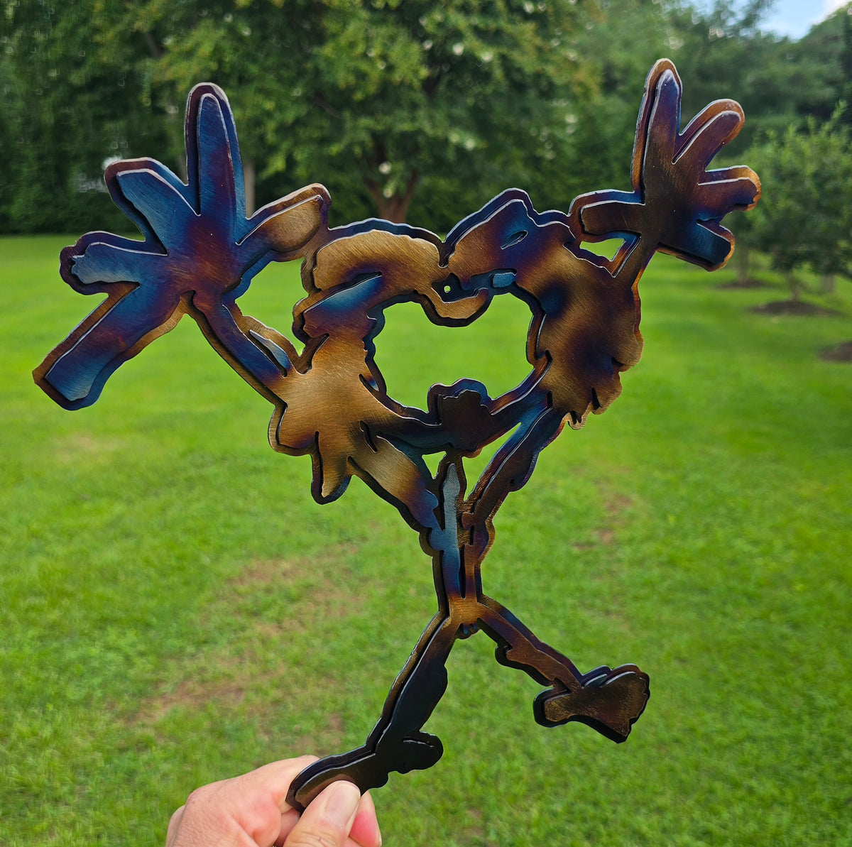 Pearl Jam "Stickman" Metal Wall Art
