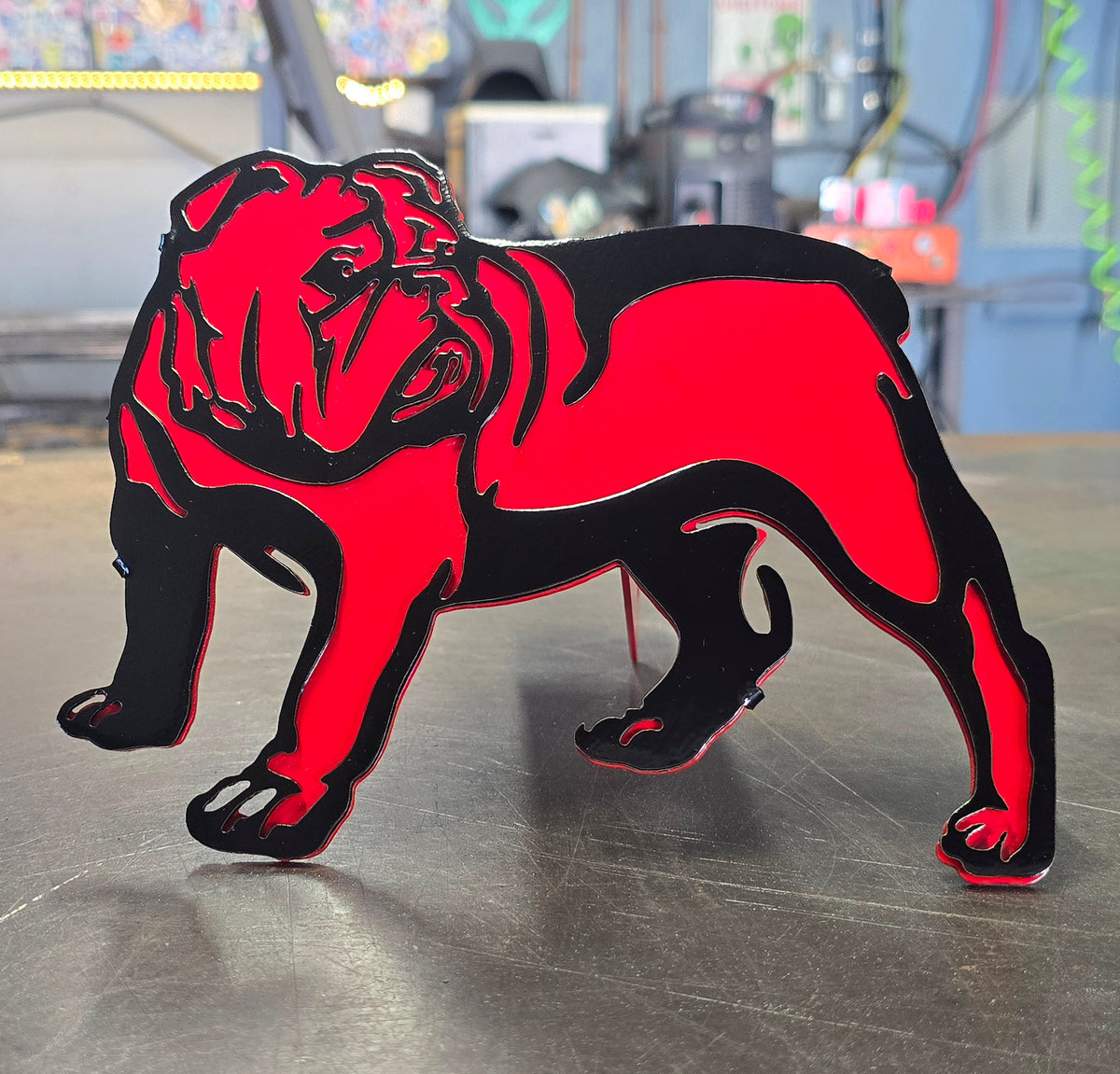 Bulldog Metal Hitch Cover #1