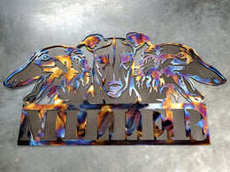 Miller dog name artwork by Elite Metalworking