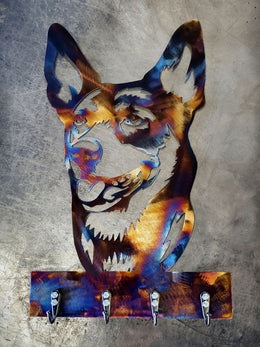 Kelpie Key & Leash Hanger