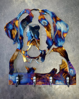 St. Bernard Key & Leash Hanger