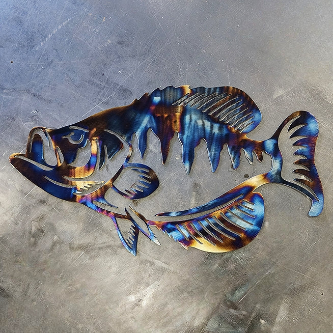 Crappie Metal Art