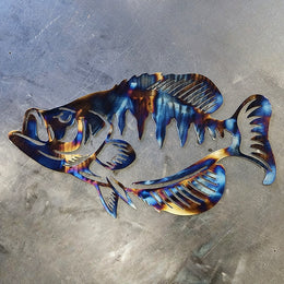 Crappie Metal Wall Art
