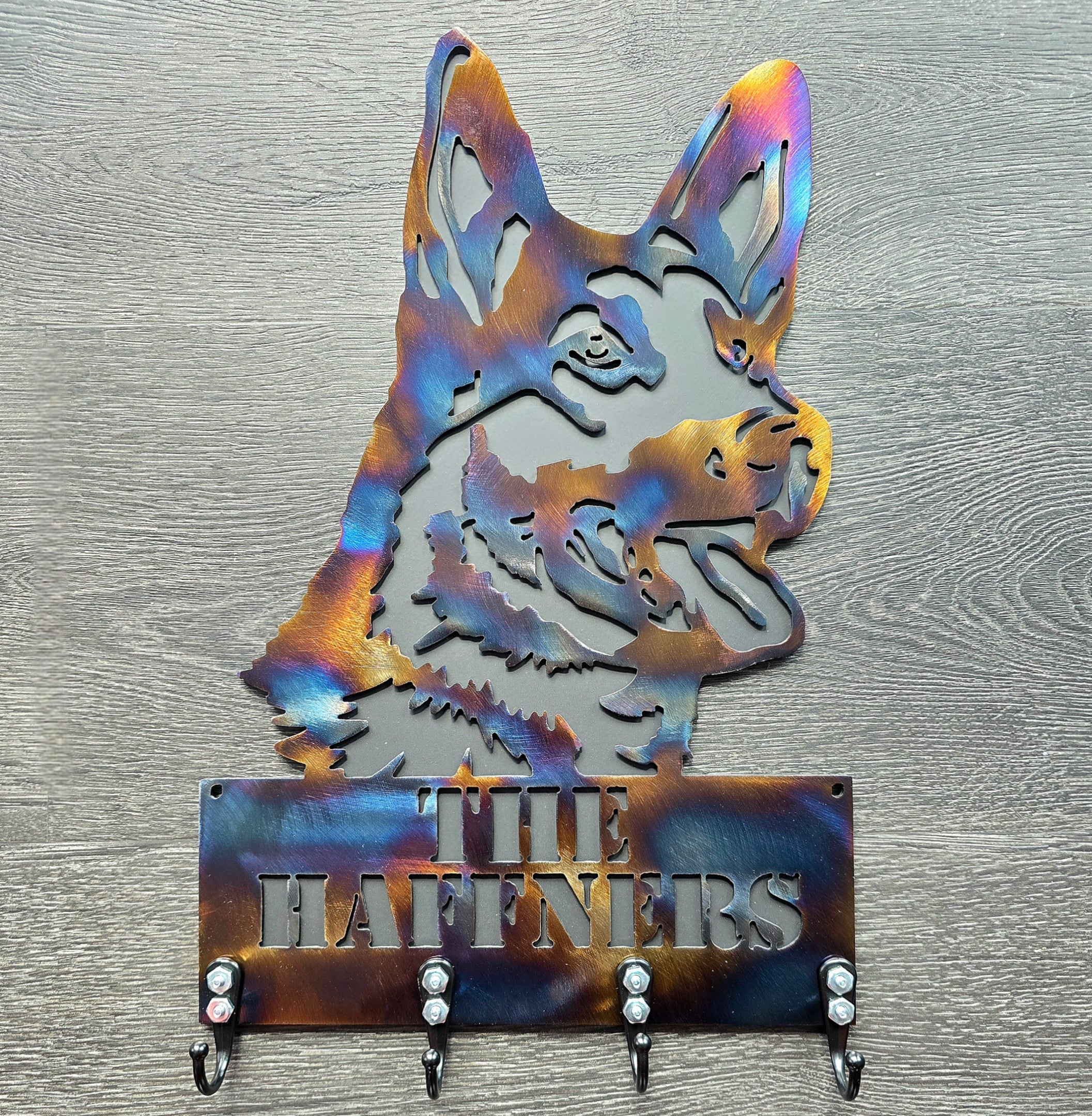 German Shepherd #1 Key & Leash Hanger