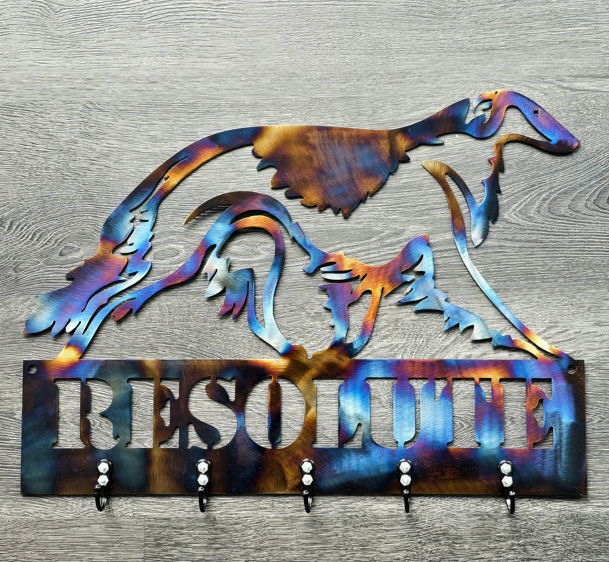 Borzoi Key & Leash Hanger