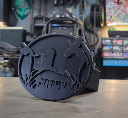 Pheasants Metal Hitch Cover
