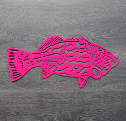 Grouper Metal Wall Art