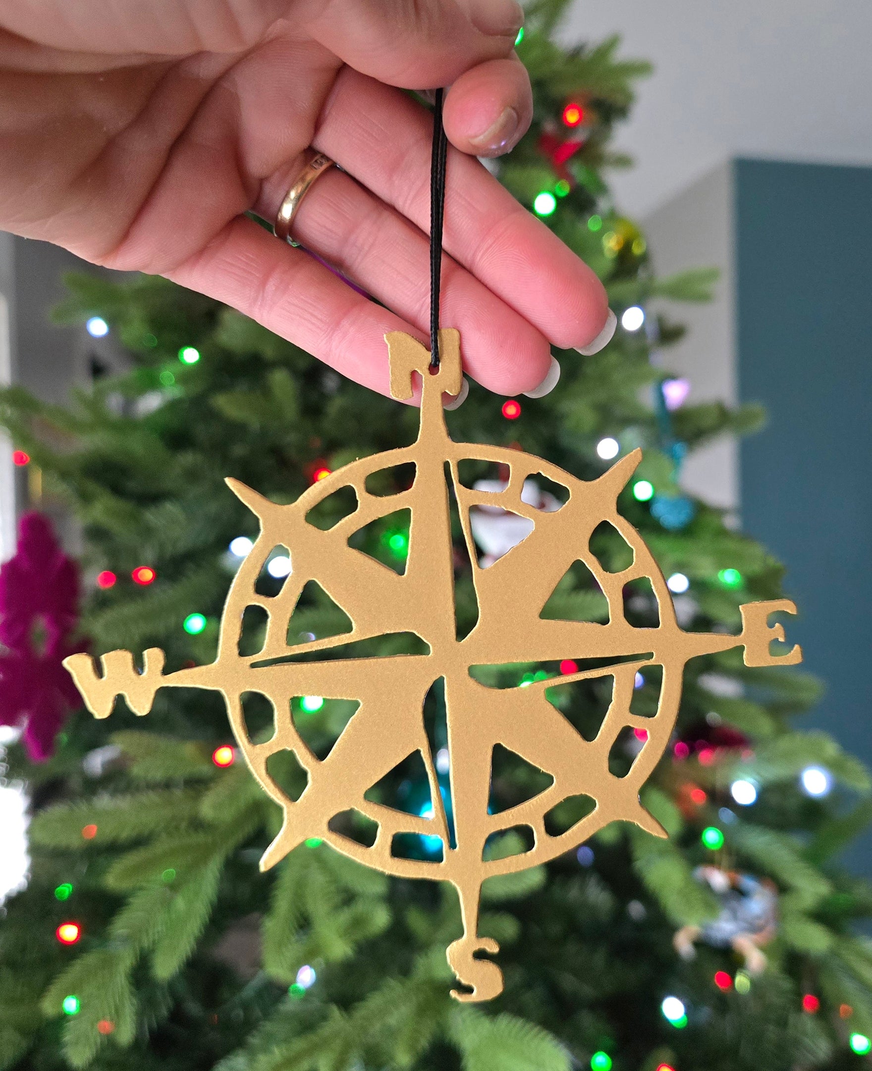 Nautical Compass Ornament