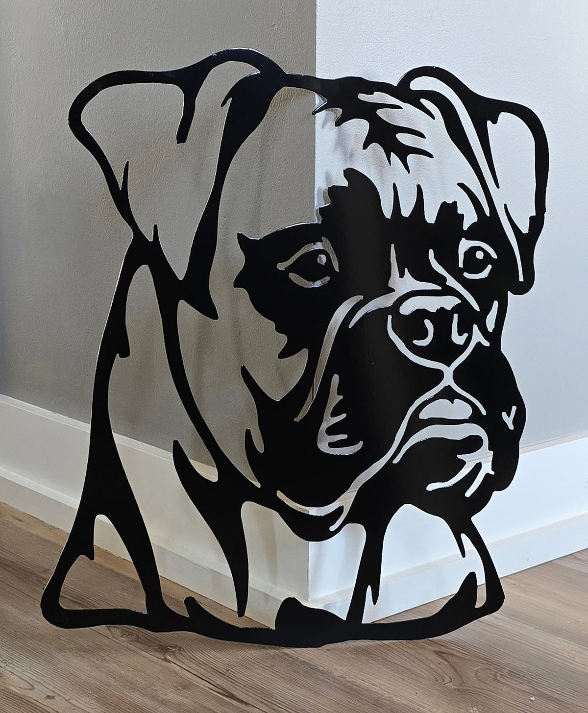 Boxer Metal Wall Art