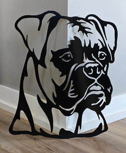 Boxer Metal Wall Art