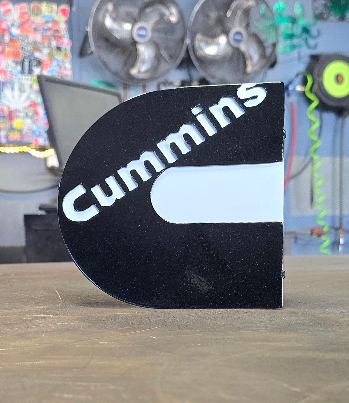Cummins Logo Metal Hitch Cover