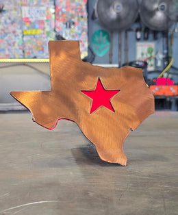 Texas Metal Hitch Cover made from powder coated steel