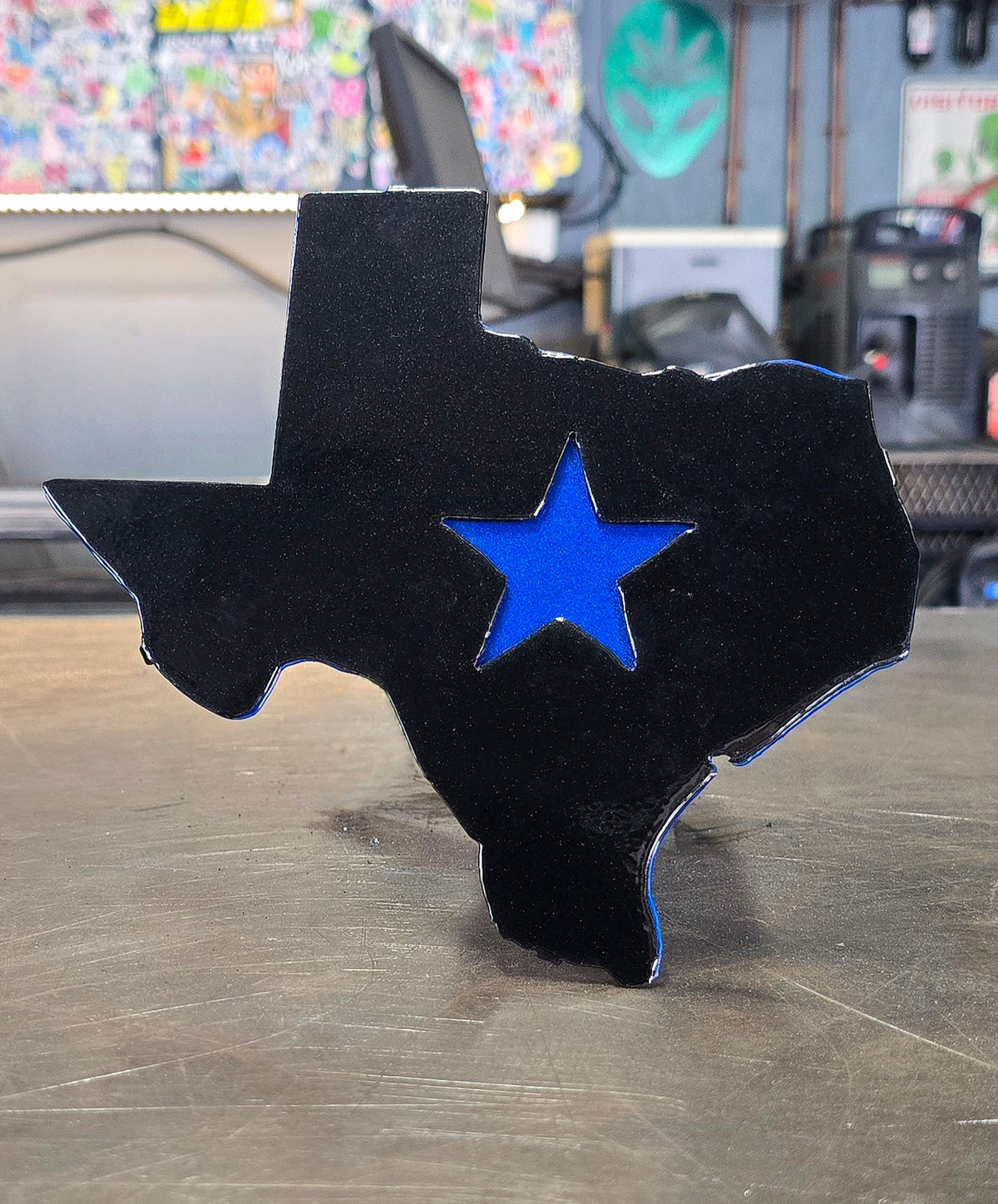 Texas Metal Hitch Cover