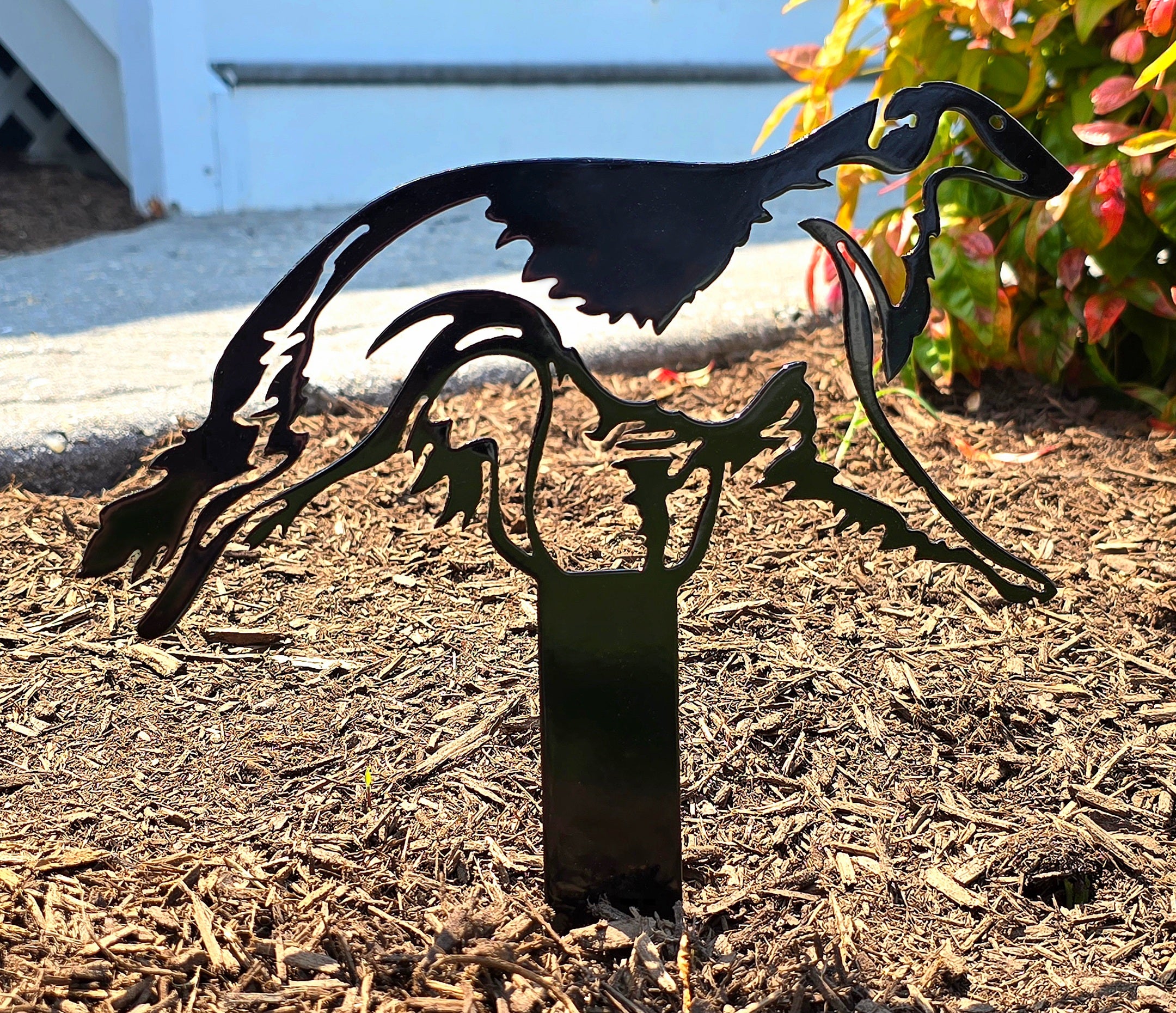 Borzoi Garden Stake #2