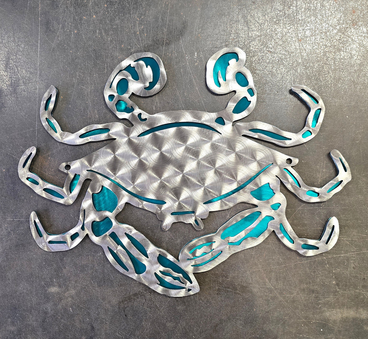 Blue Crab Personalized Metal Sign #1