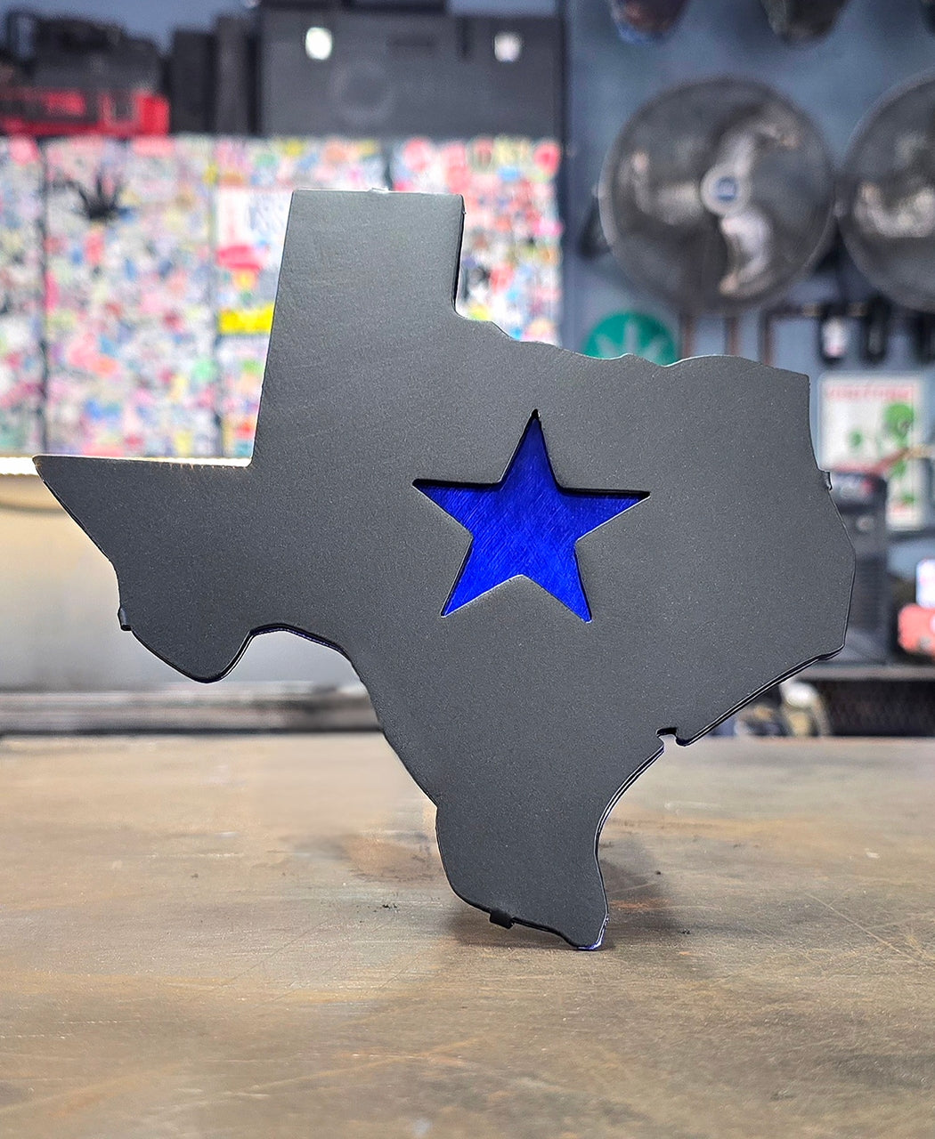 Texas Metal Hitch Cover