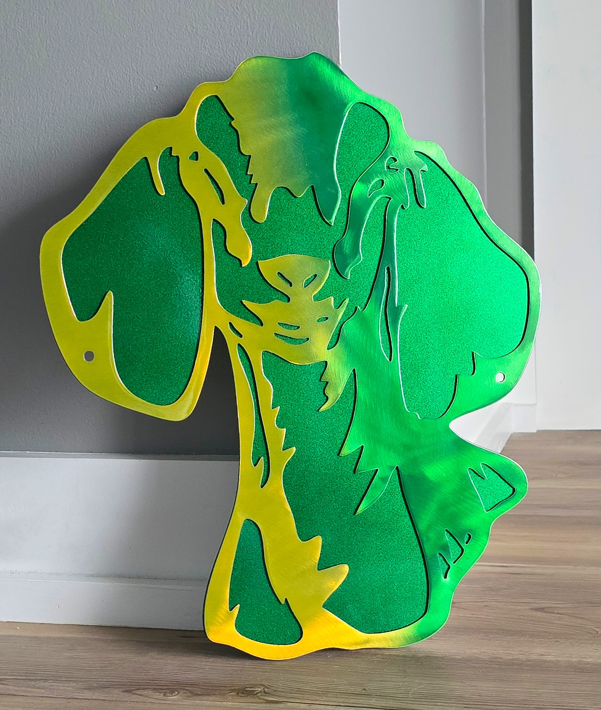 Nubian Goat Metal Art