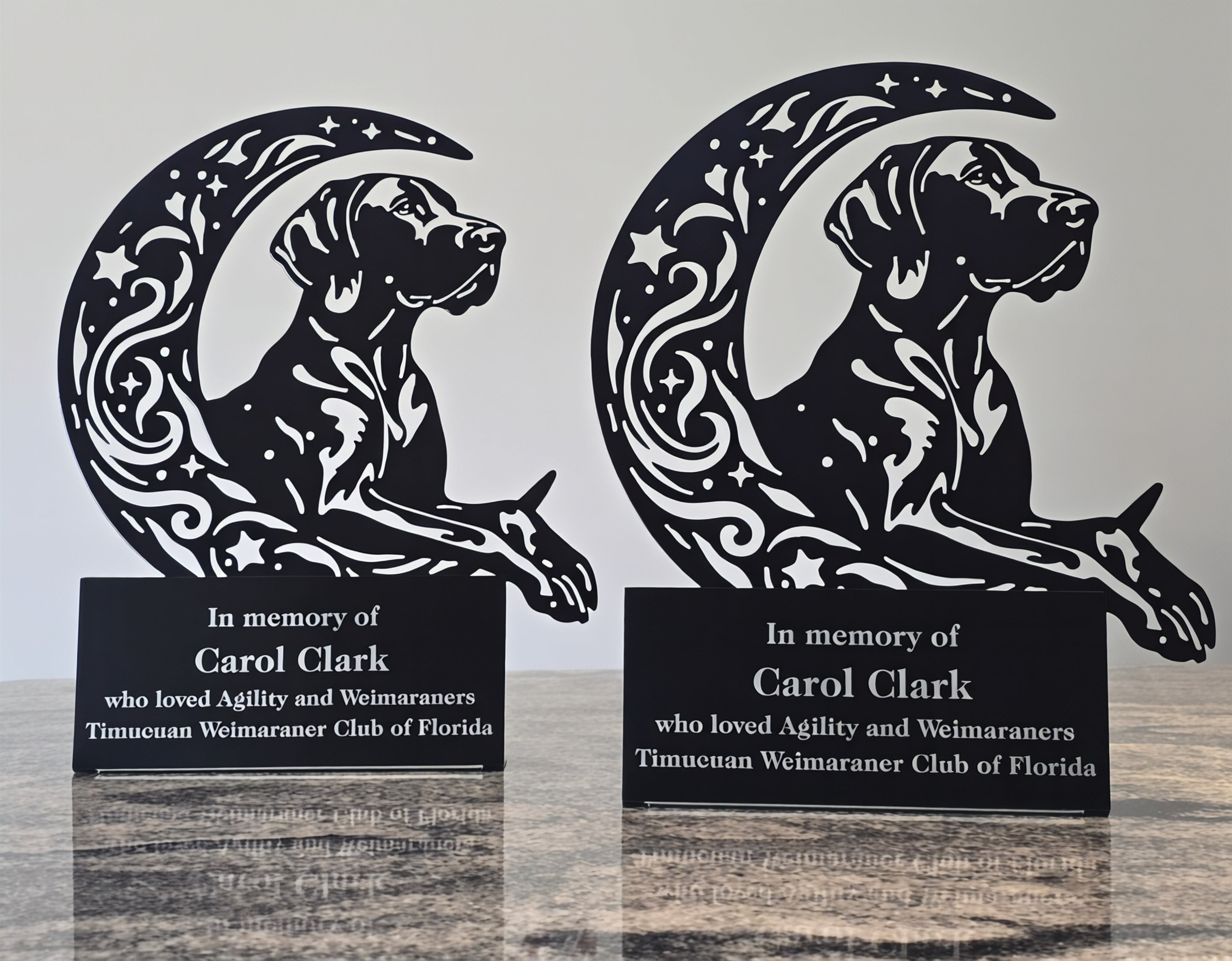 Custom Dog Show Metal Trophies & Awards