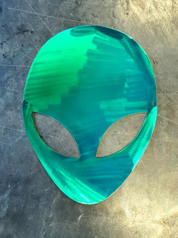 Alien Metal Wall Art
