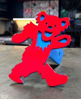 Dancing Bear Metal Hitch Cover