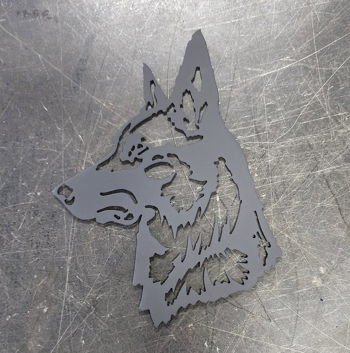 Belgian Malinois Metal Wall Art #1