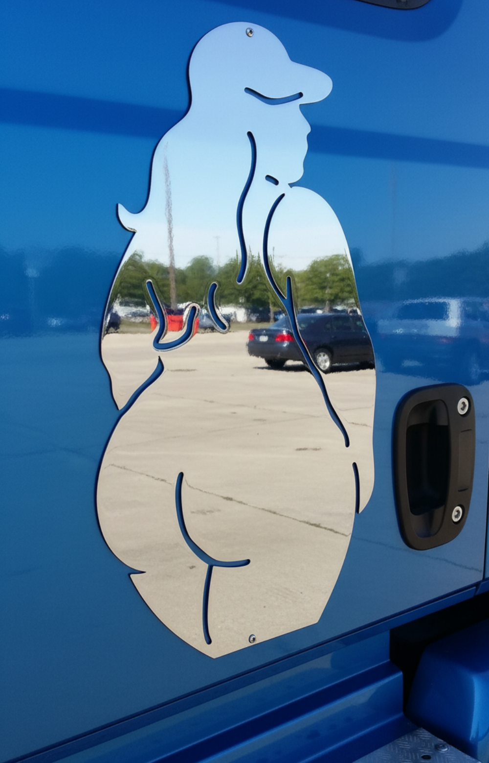 Big Mama Trucker #2 Metal Art