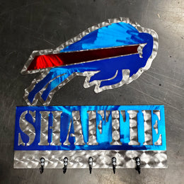Personalized buffalo key hanger by Elite Metalworking