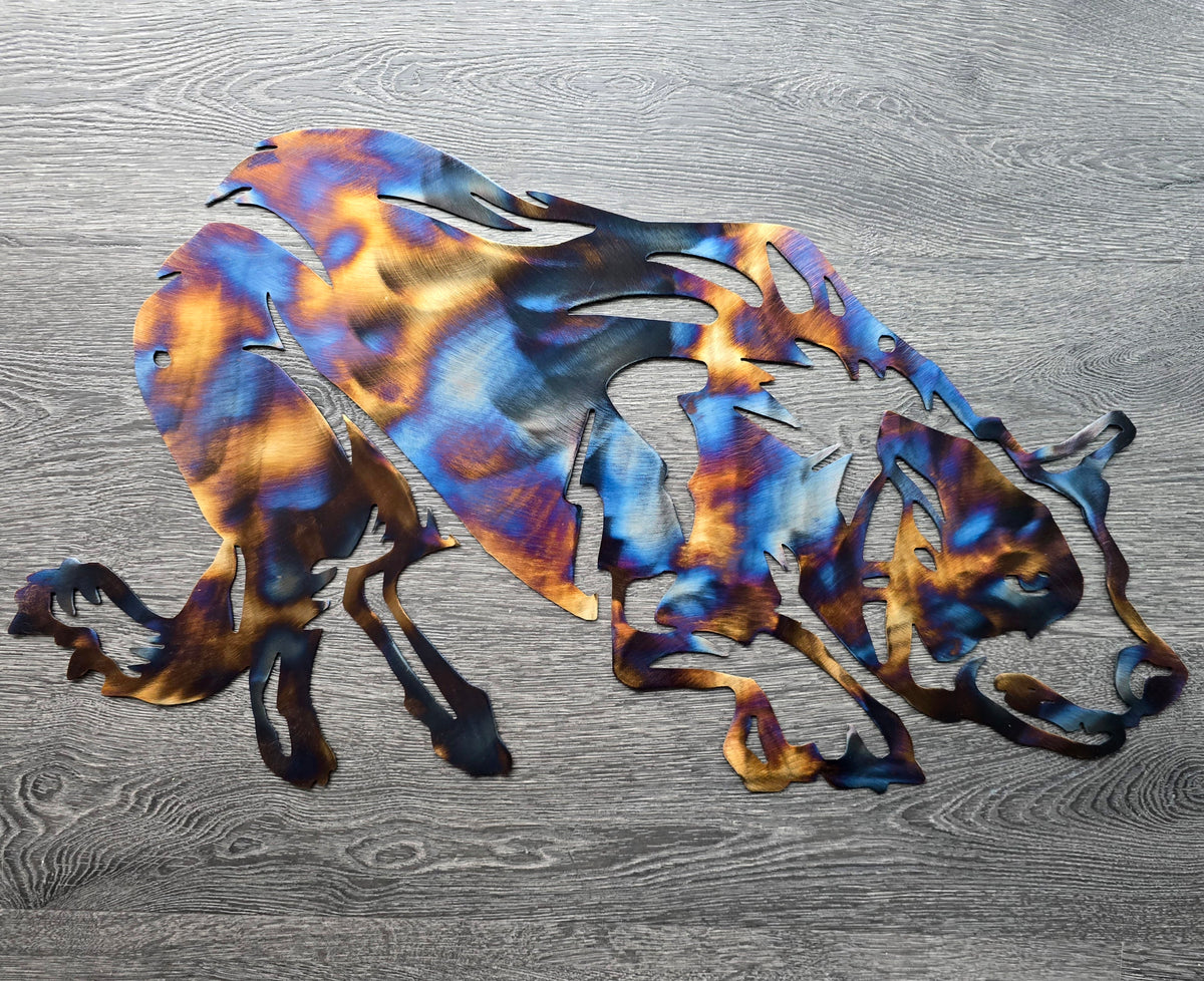 Border Collie Metal Wall Art