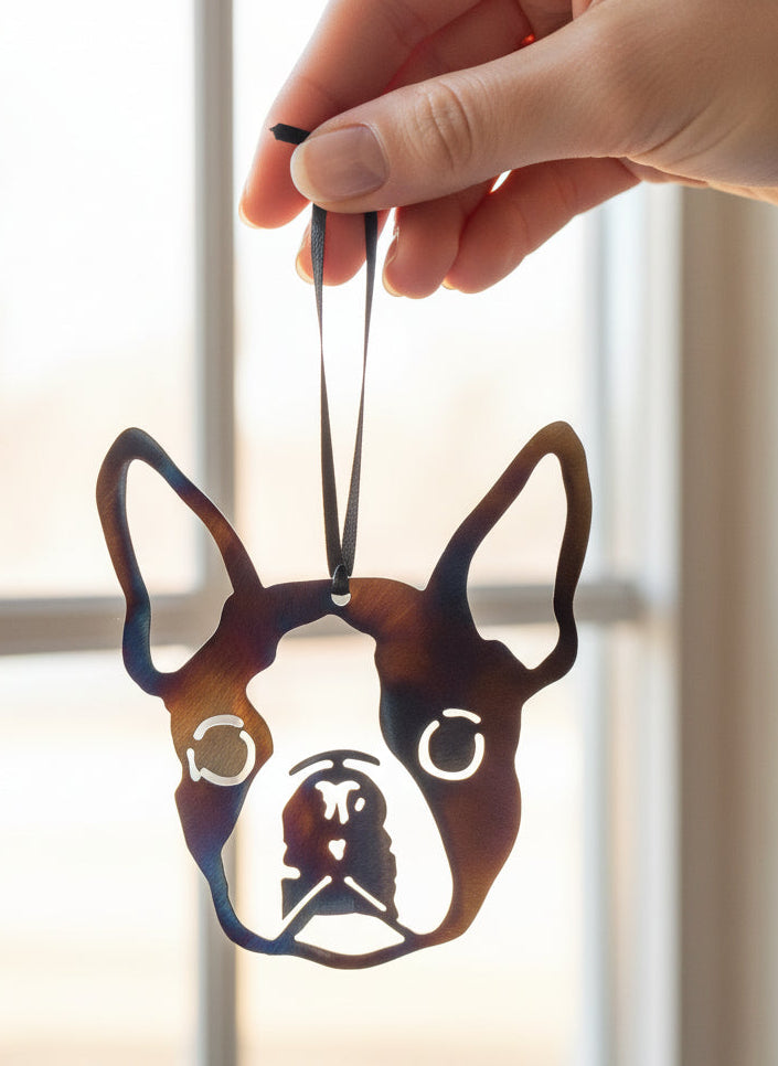 Boston Terrier Ornament #2
