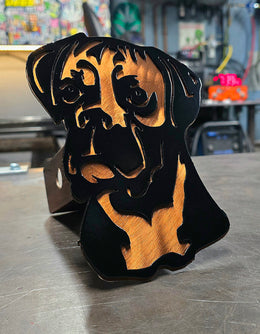 Boxer Metal Hitch Cover