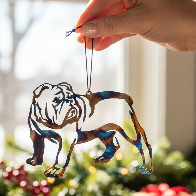 Bulldog #1 Ornament