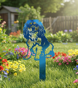 Cavalier King Charles Garden Stake