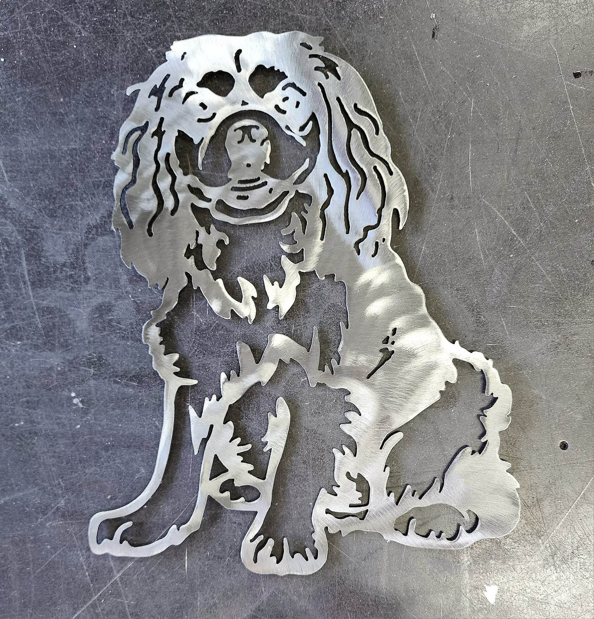 Cavalier King Charles Metal Wall Art