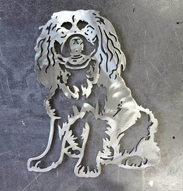Cavalier King Charles Metal Wall Art