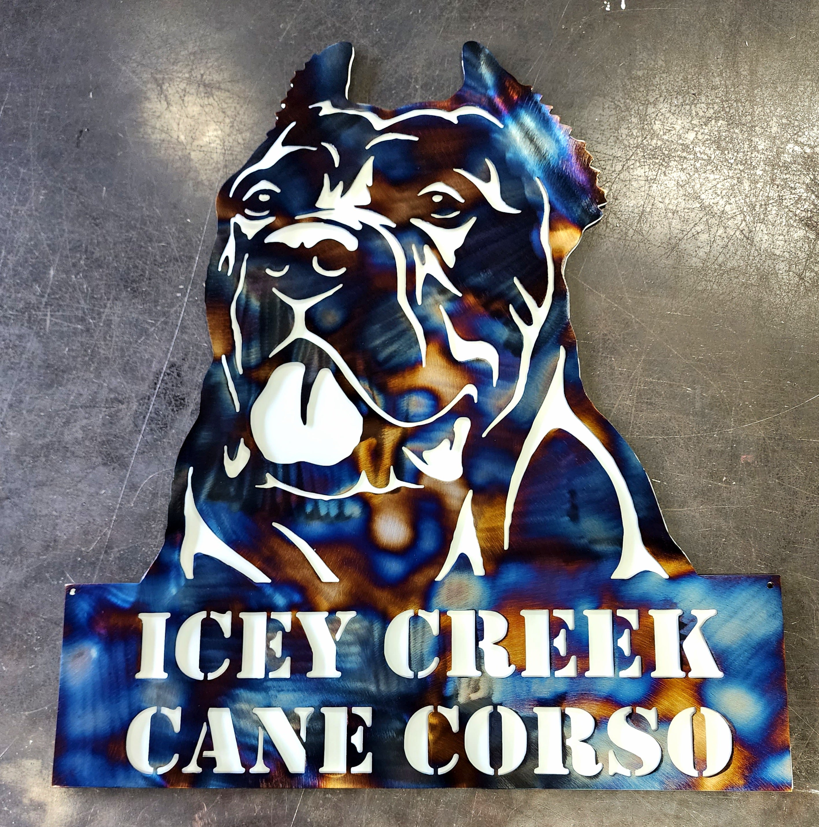 Cane Corso #2 Metal Art