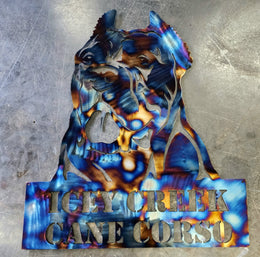 Cane Corso Metal Wall Art