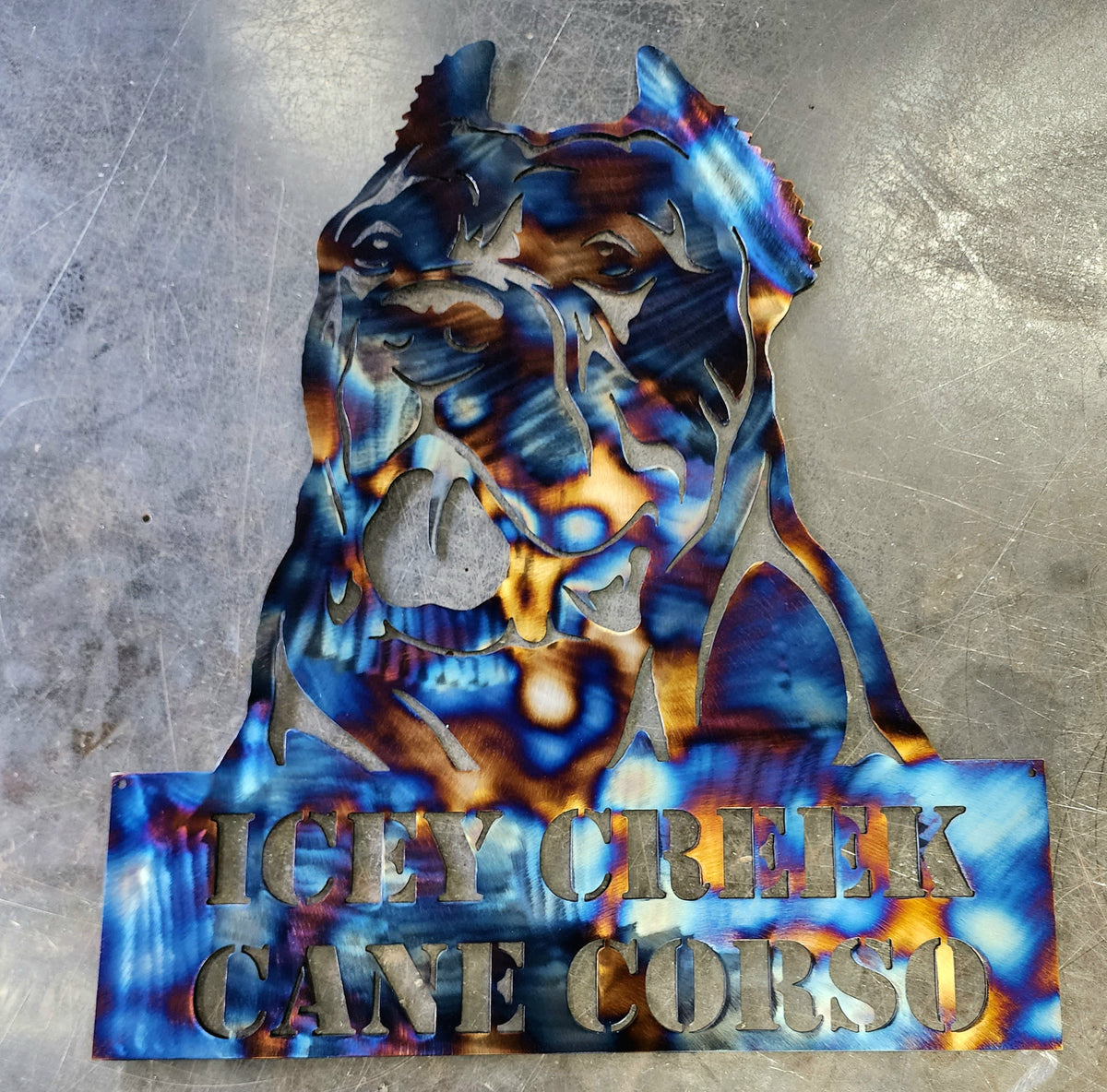 Cane Corso Metal Wall Art