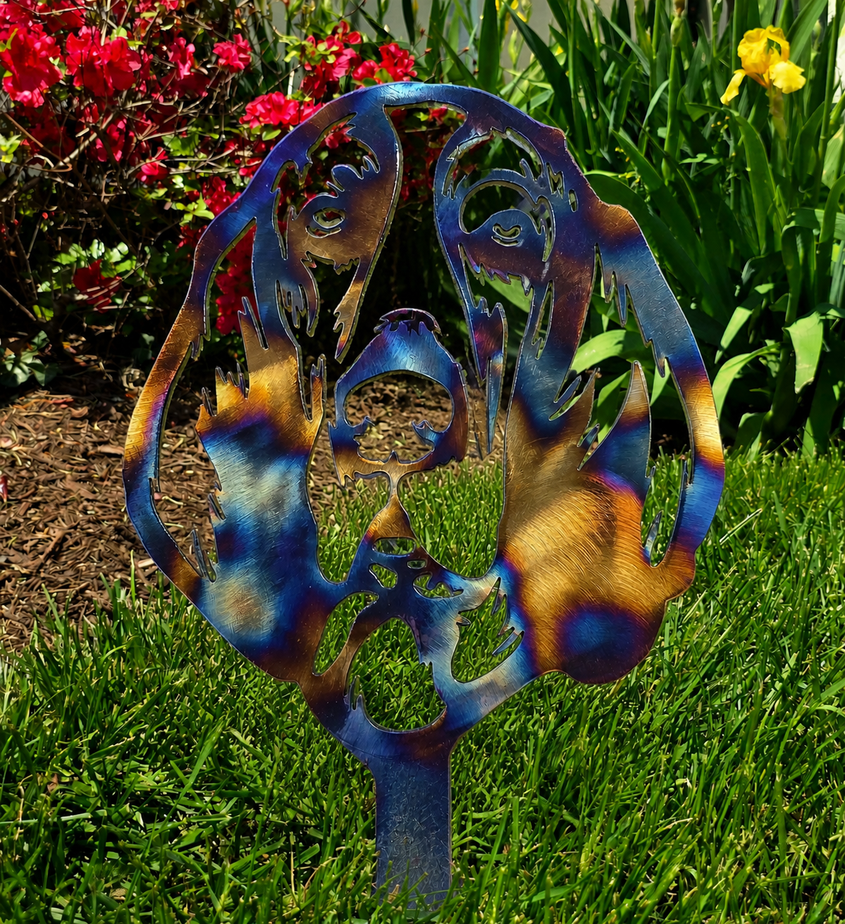 Bloodhound Garden Stake