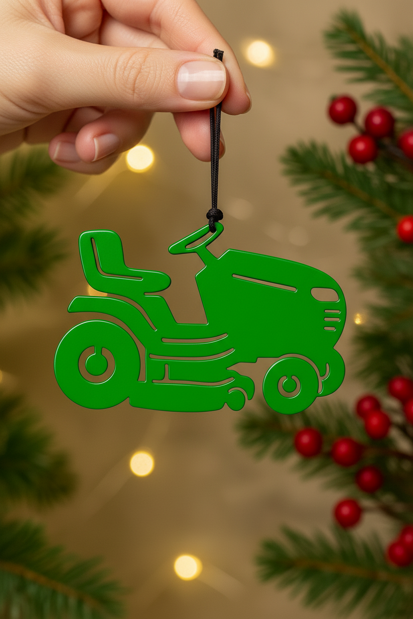 Lawn Mower Ornament