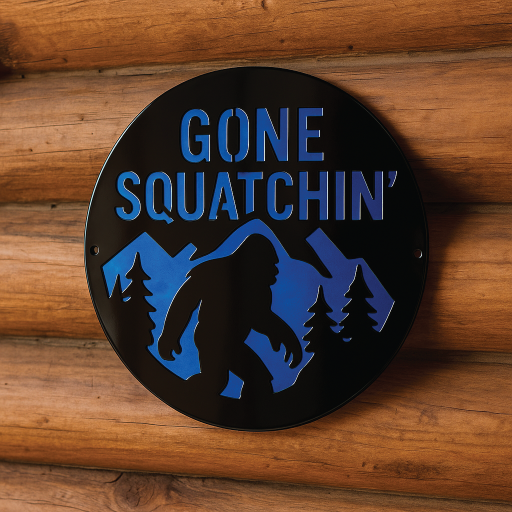 Bigfoot Metal Wall Art