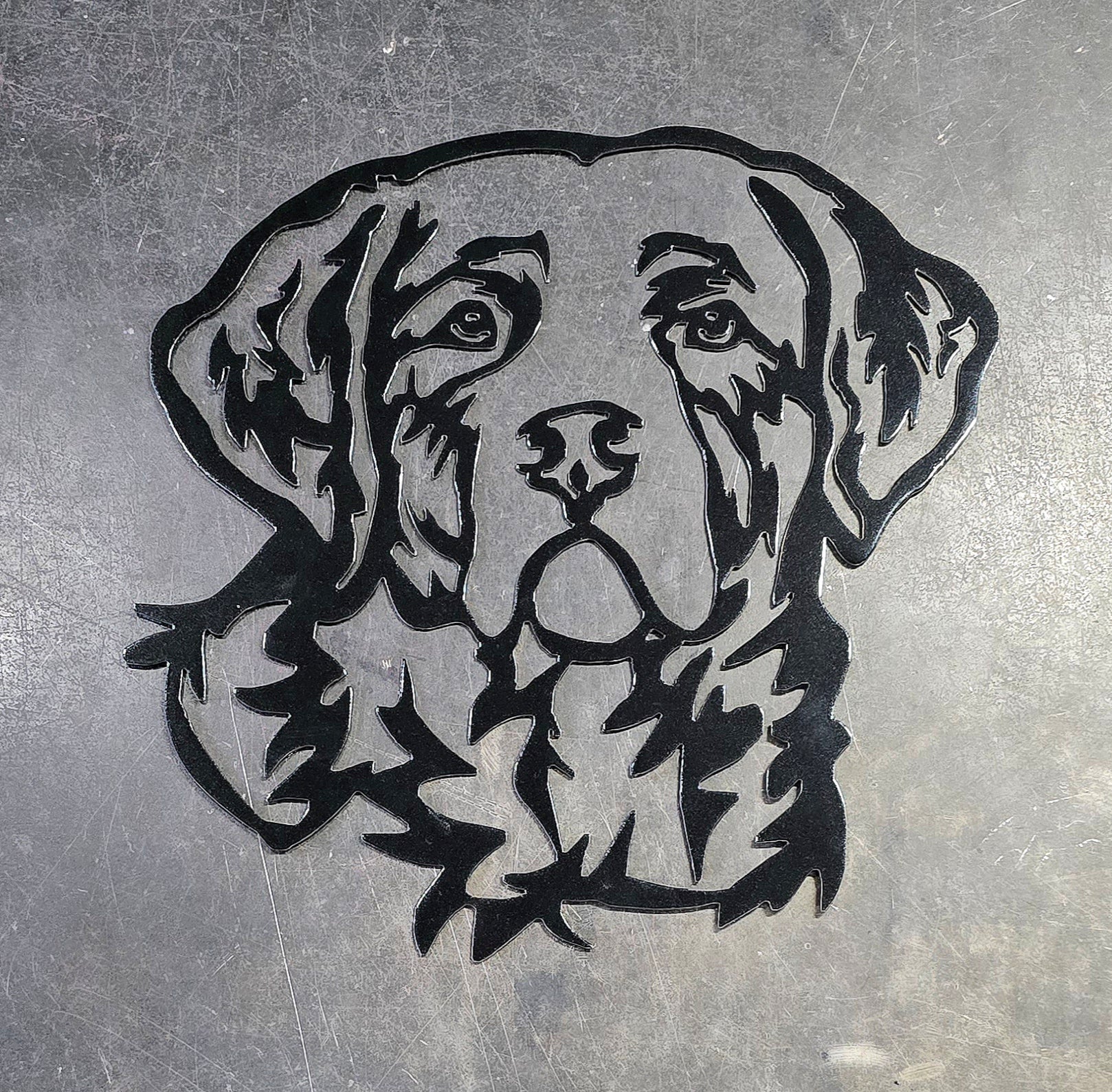 Chesapeake Bay Retriever Metal Art