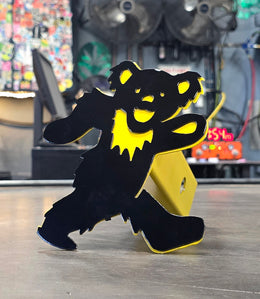 Dancing Bear Metal Hitch Cover