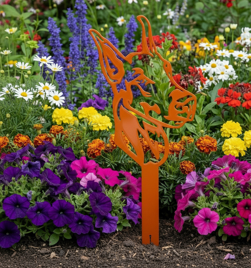 Doberman Pincher Garden Stake #1