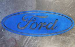 Ford Logo Metal Wall Art