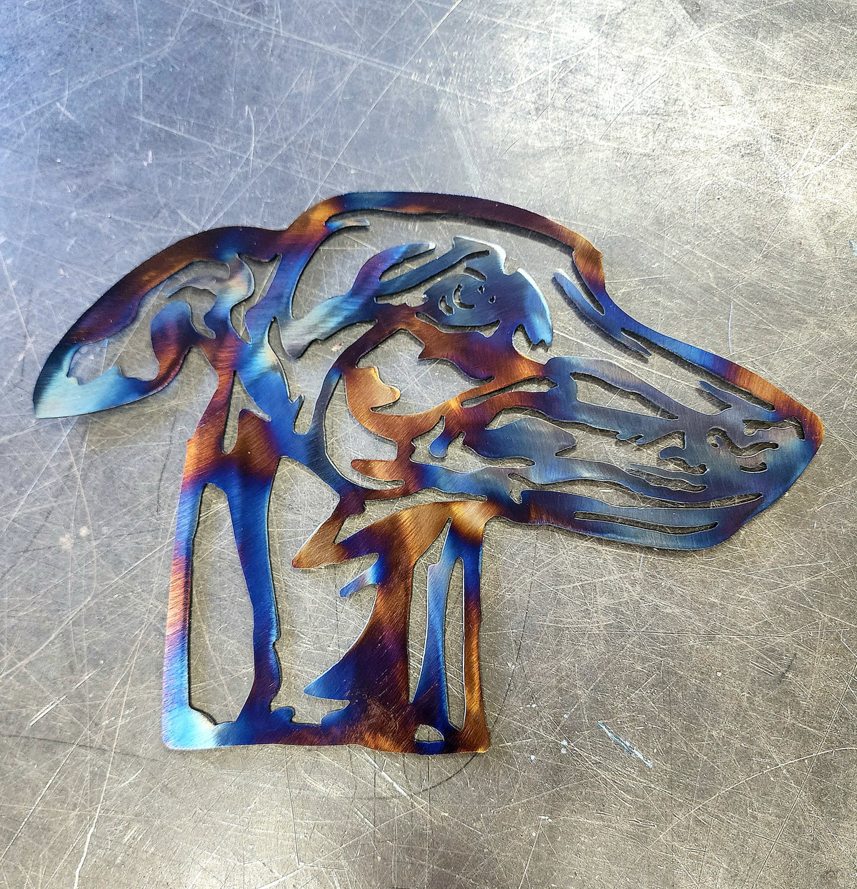 Greyhound Metal Wall Art