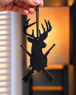 White-Tailed Deer Hunting Ornament